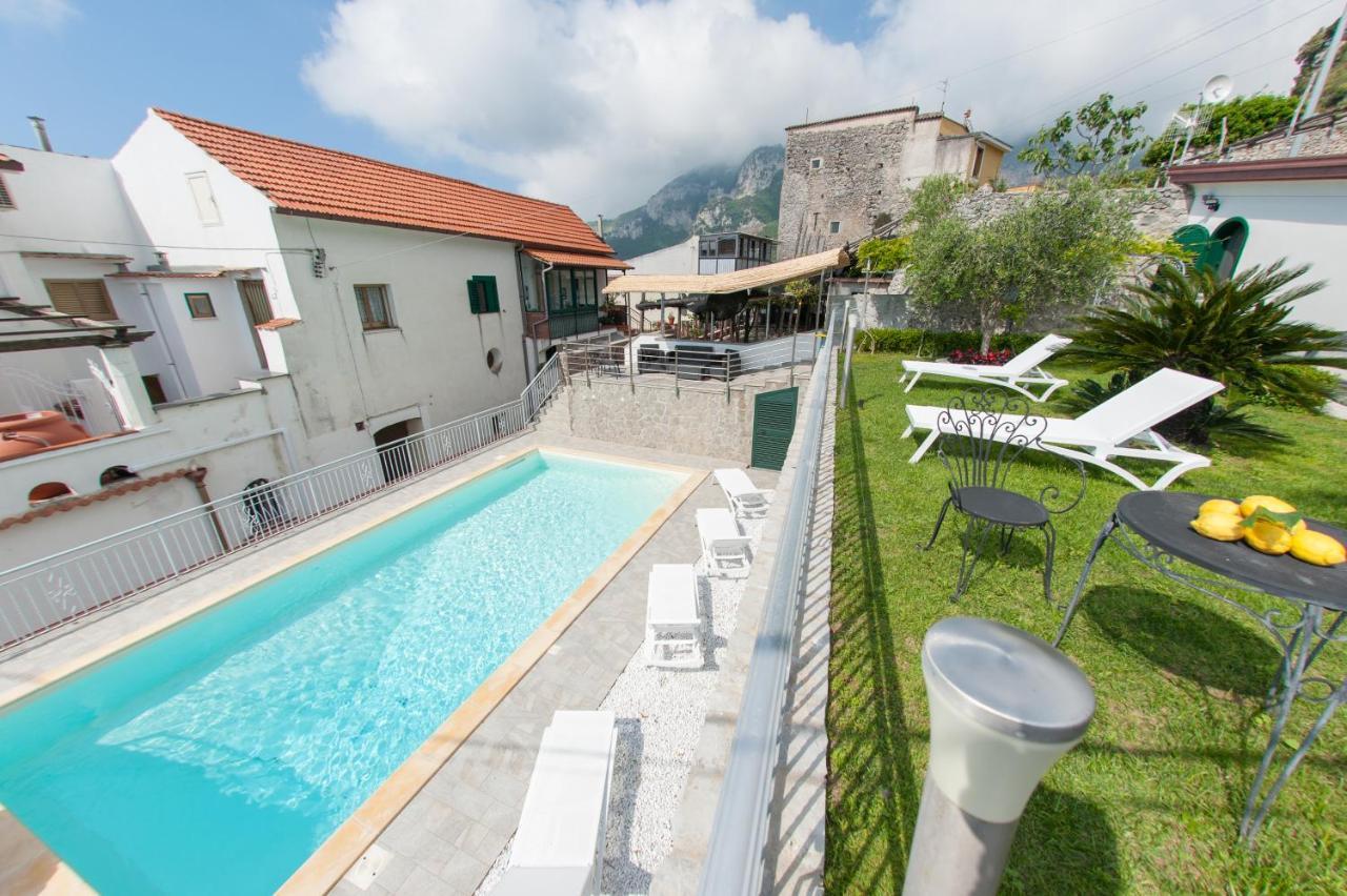 Lo Smeraldo Private Pool Villa Ravello By Elodeagroup 斯卡拉 外观 照片