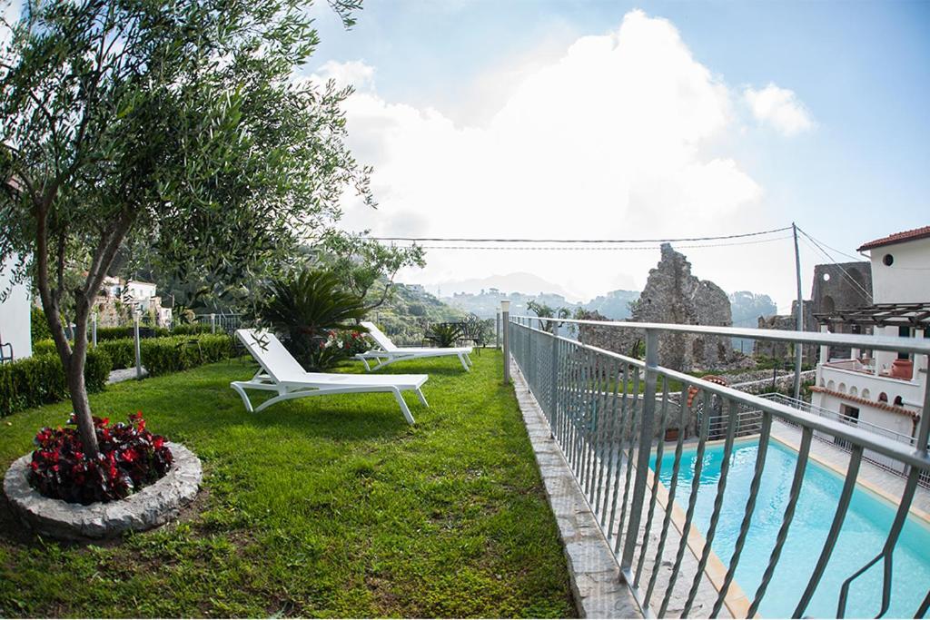 Lo Smeraldo Private Pool Villa Ravello By Elodeagroup 斯卡拉 外观 照片